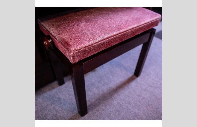 Used Offenbach Polished Wine Mahogany DU-4 Upright Piano - All Inclusive Premium Package (SN:143883) - Image 11